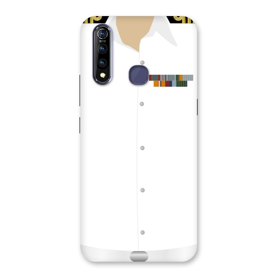 Navy Uniform Back Case for Vivo Z1 Pro