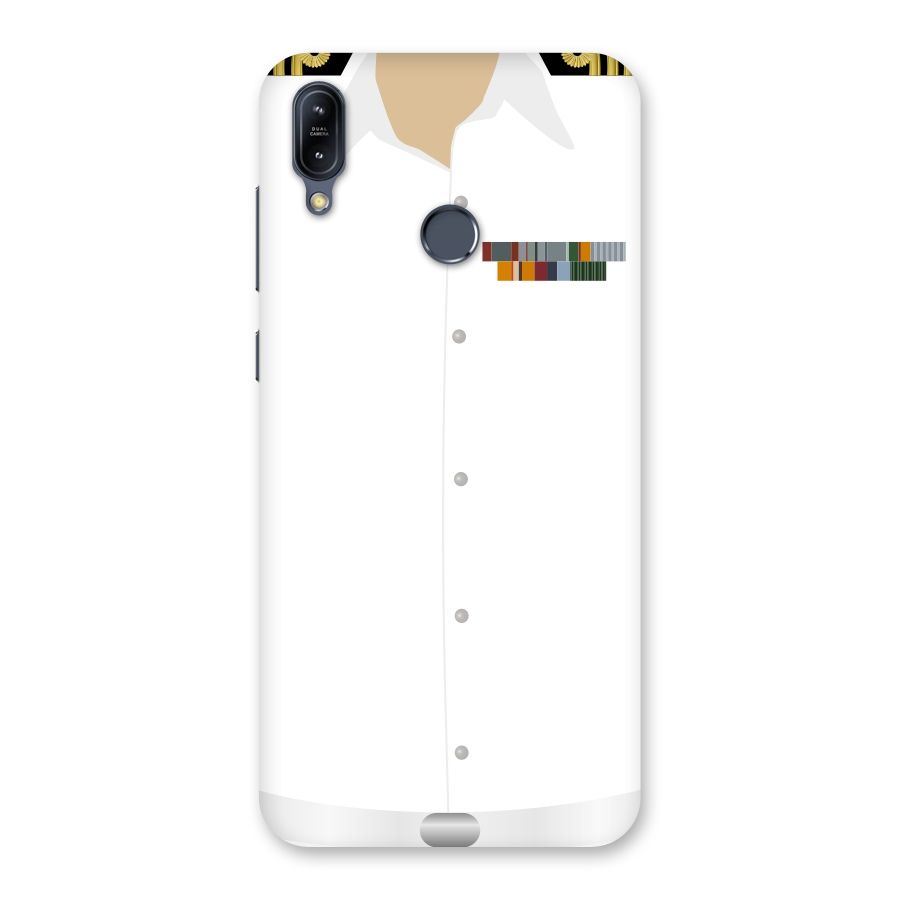 Navy Uniform Back Case for Zenfone Max M2