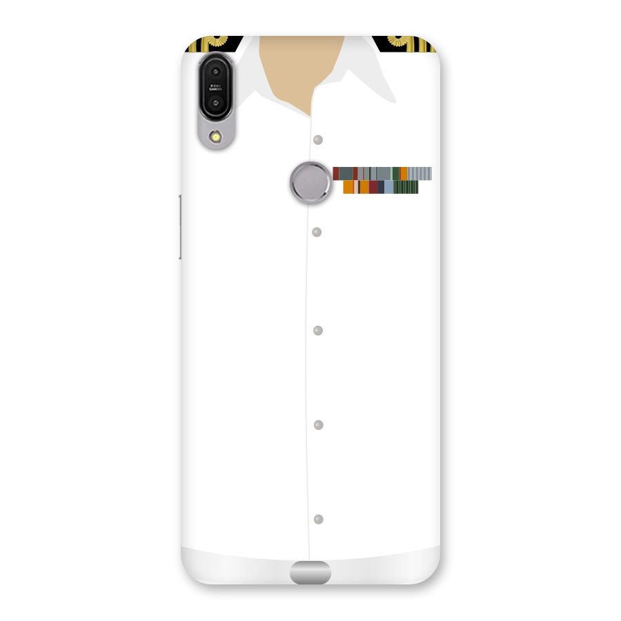 Navy Uniform Back Case for Zenfone Max Pro M1