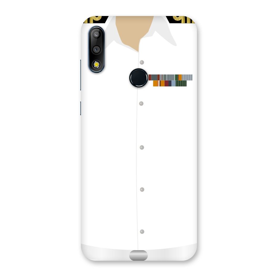 Navy Uniform Back Case for Zenfone Max Pro M2