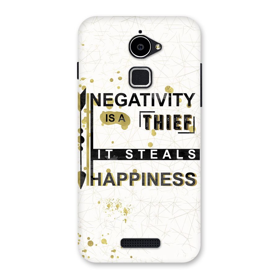 Negativity Thief Back Case for Coolpad Note 3 Lite