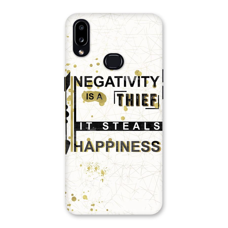 Negativity Thief Back Case for Galaxy A10s
