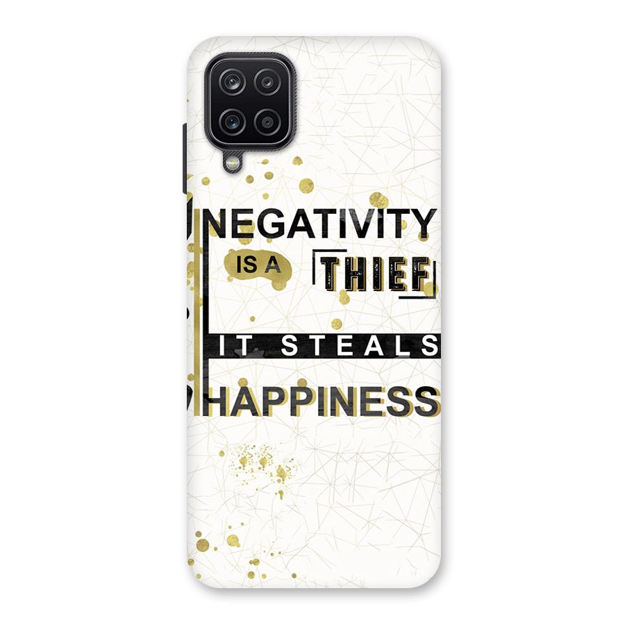 Negativity Thief Back Case for Galaxy A12