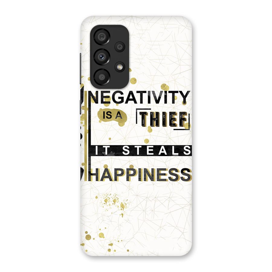 Negativity Thief Back Case for Galaxy A33 5G