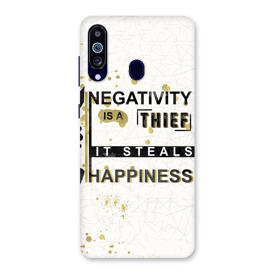 Negativity Thief Back Case for Galaxy A60