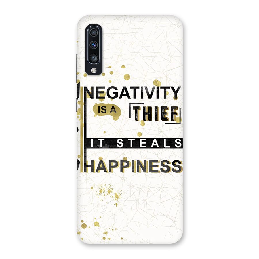 Negativity Thief Back Case for Galaxy A70