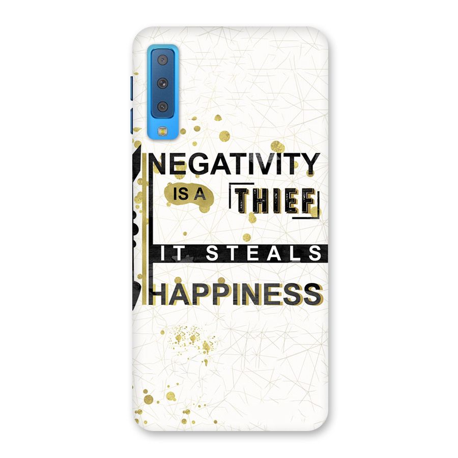 Negativity Thief Back Case for Galaxy A7 (2018)