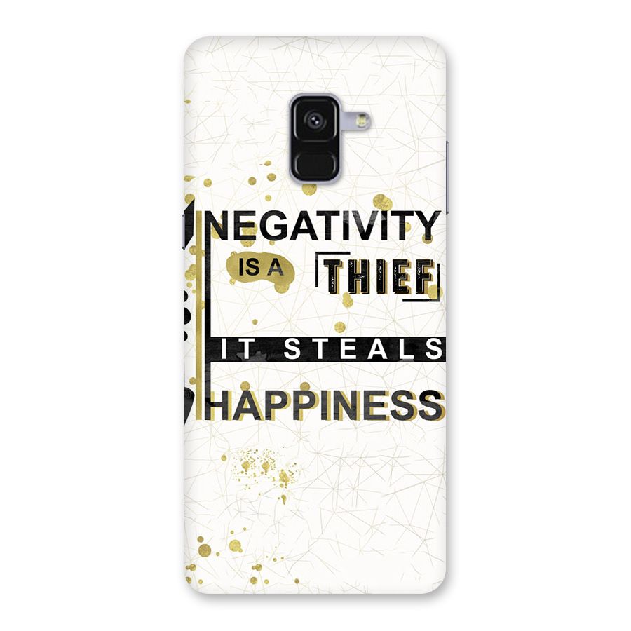 Negativity Thief Back Case for Galaxy A8 Plus