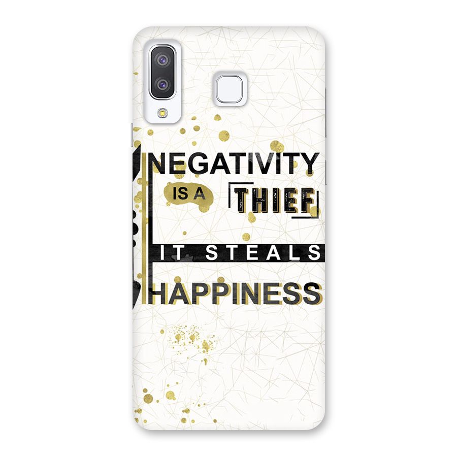 Negativity Thief Back Case for Galaxy A8 Star
