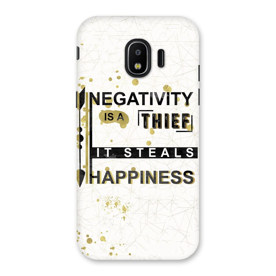 Negativity Thief Back Case for Galaxy J2 Pro 2018
