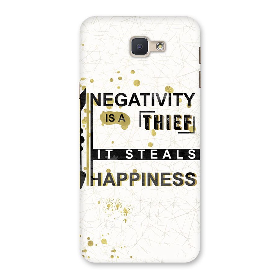 Negativity Thief Back Case for Galaxy J5 Prime