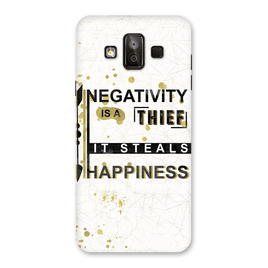 Negativity Thief Back Case for Galaxy J7 Duo