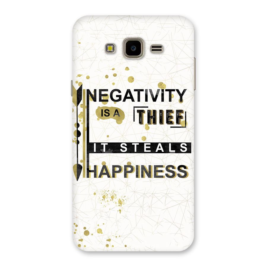 Negativity Thief Back Case for Galaxy J7 Nxt