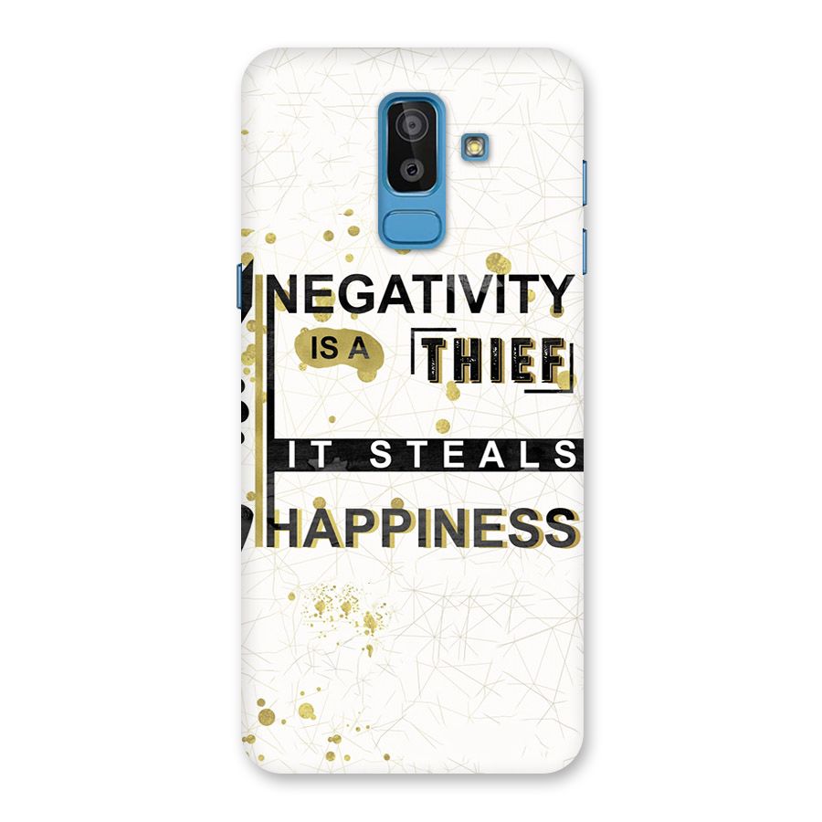 Negativity Thief Back Case for Galaxy J8