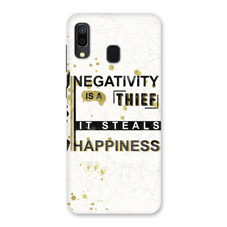 Negativity Thief Back Case for Galaxy M10s