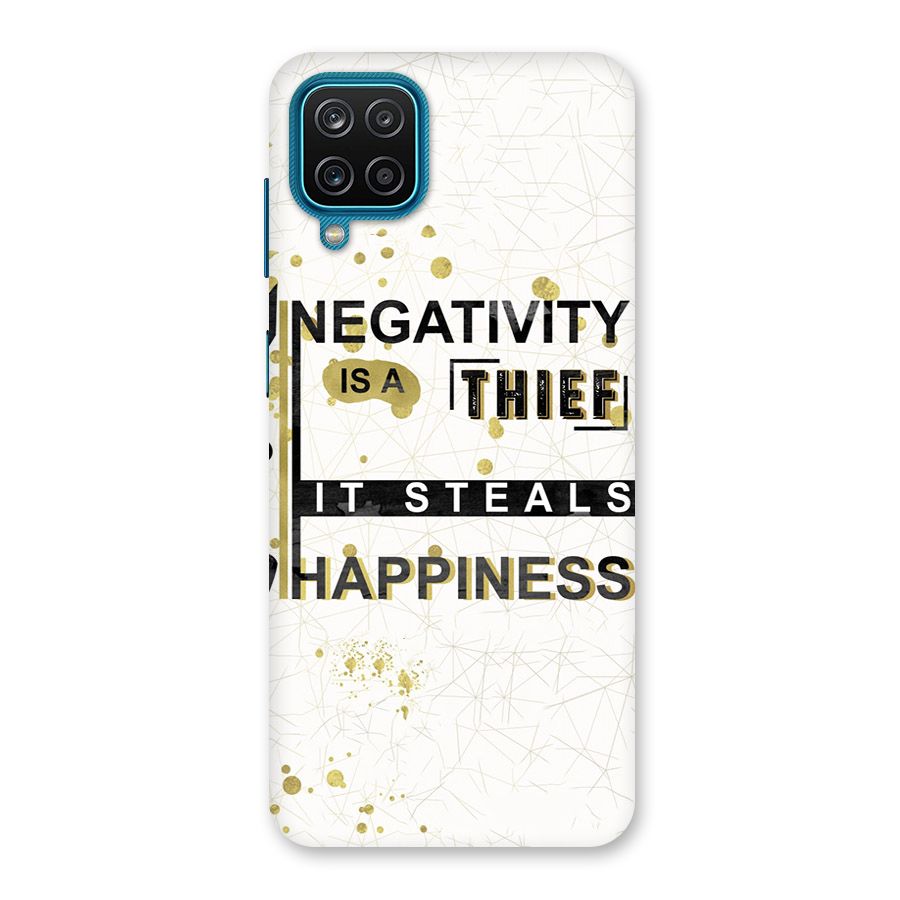 Negativity Thief Back Case for Galaxy M12