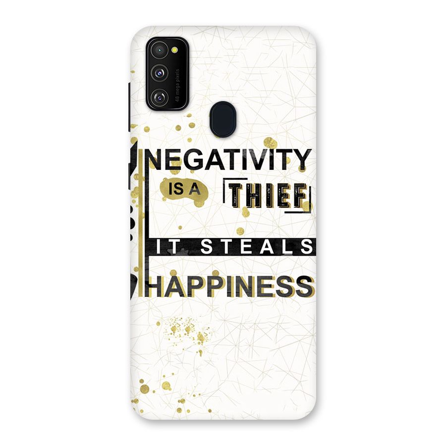 Negativity Thief Back Case for Galaxy M30s