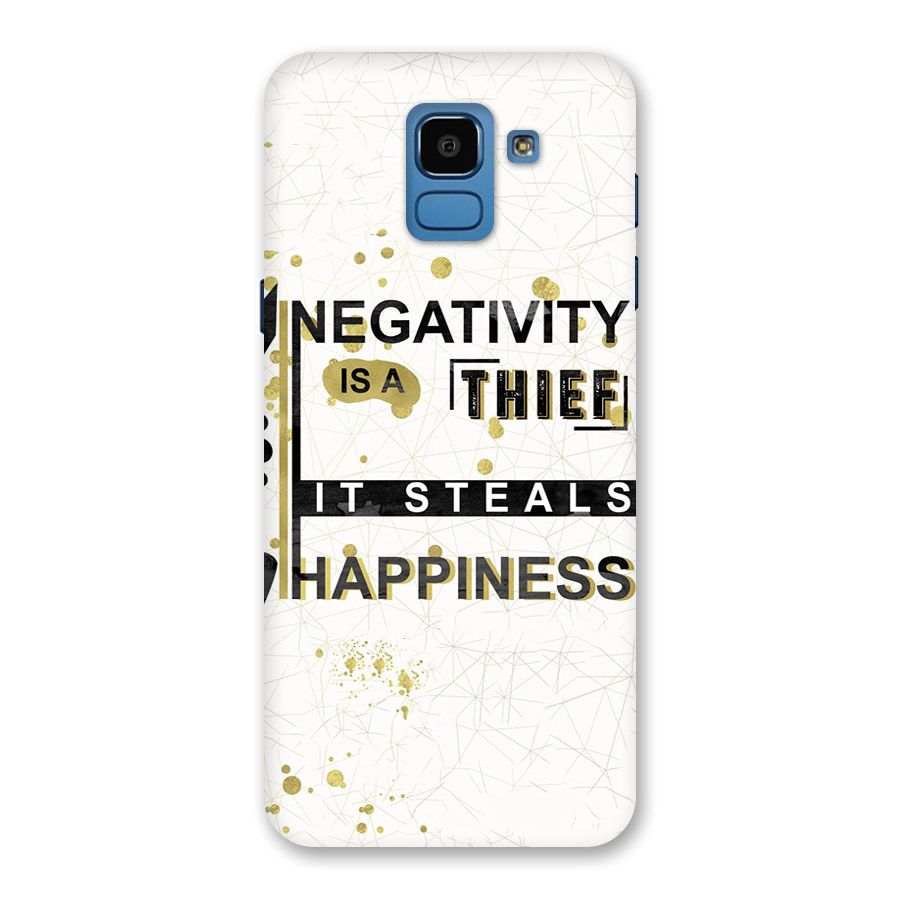 Negativity Thief Back Case for Galaxy On6