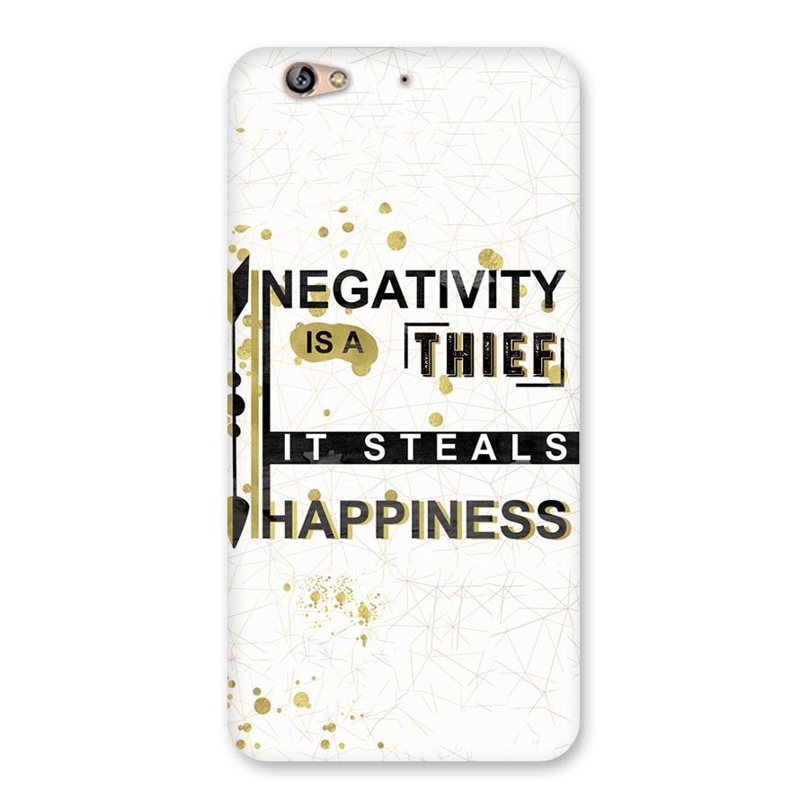 Negativity Thief Back Case for Gionee S6