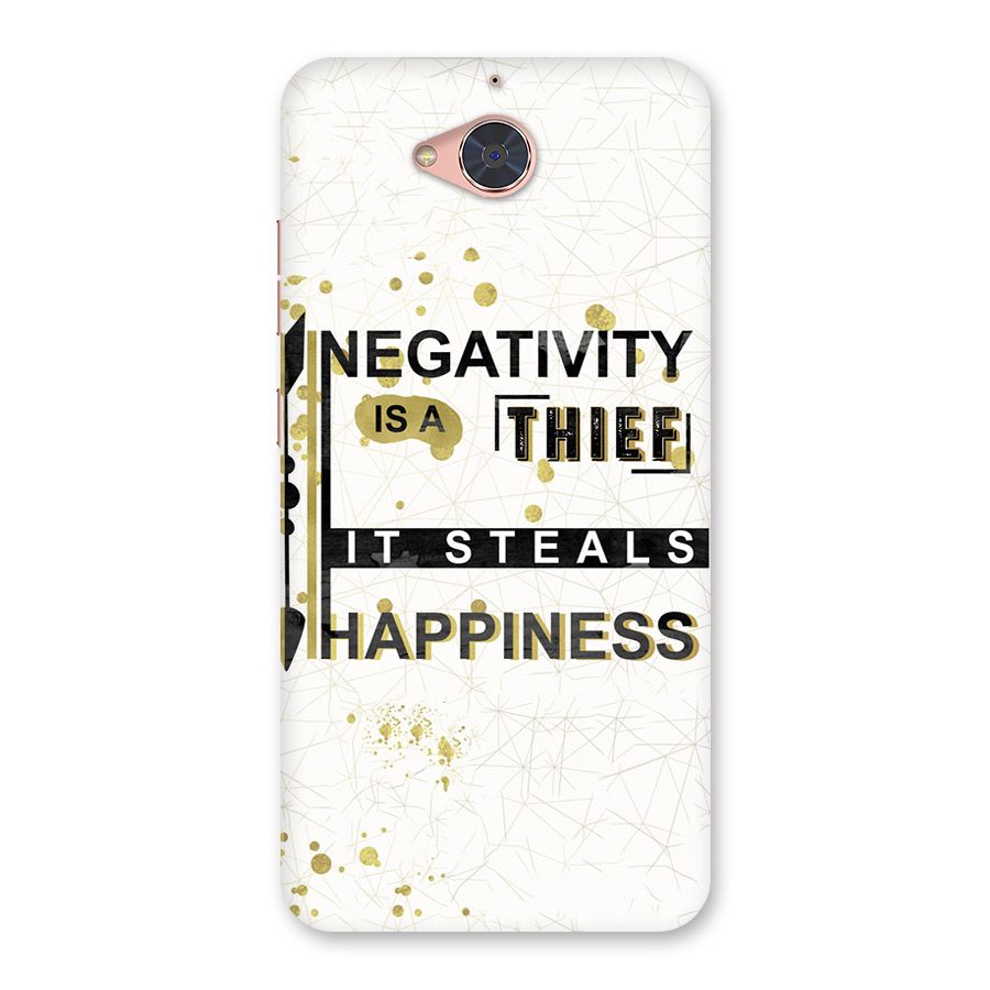 Negativity Thief Back Case for Gionee S6 Pro