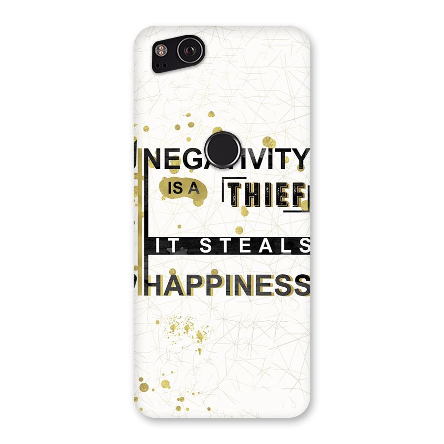 Negativity Thief Back Case for Google Pixel 2