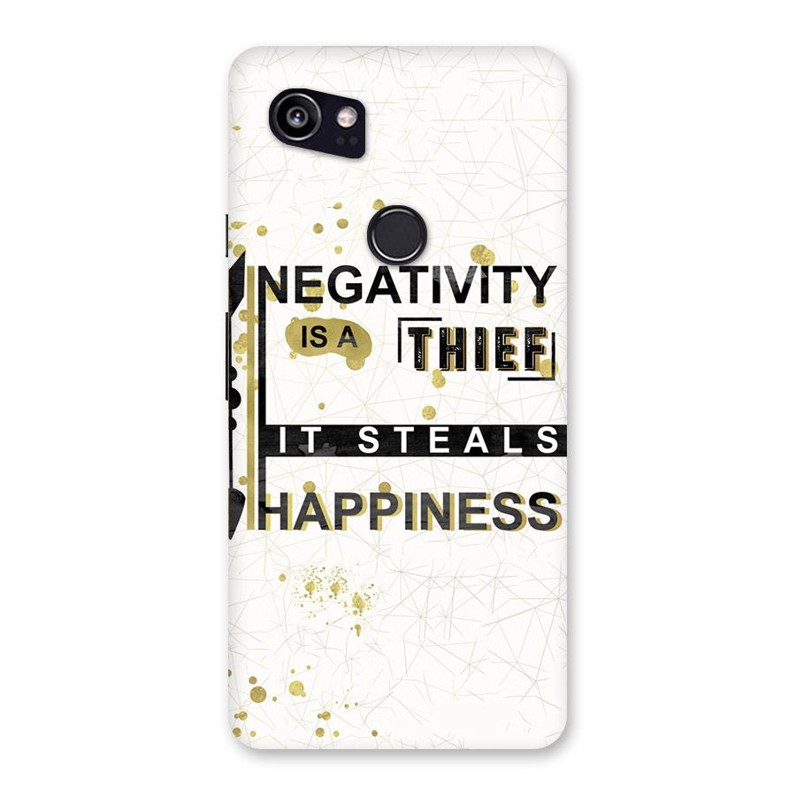 Negativity Thief Back Case for Google Pixel 2 XL
