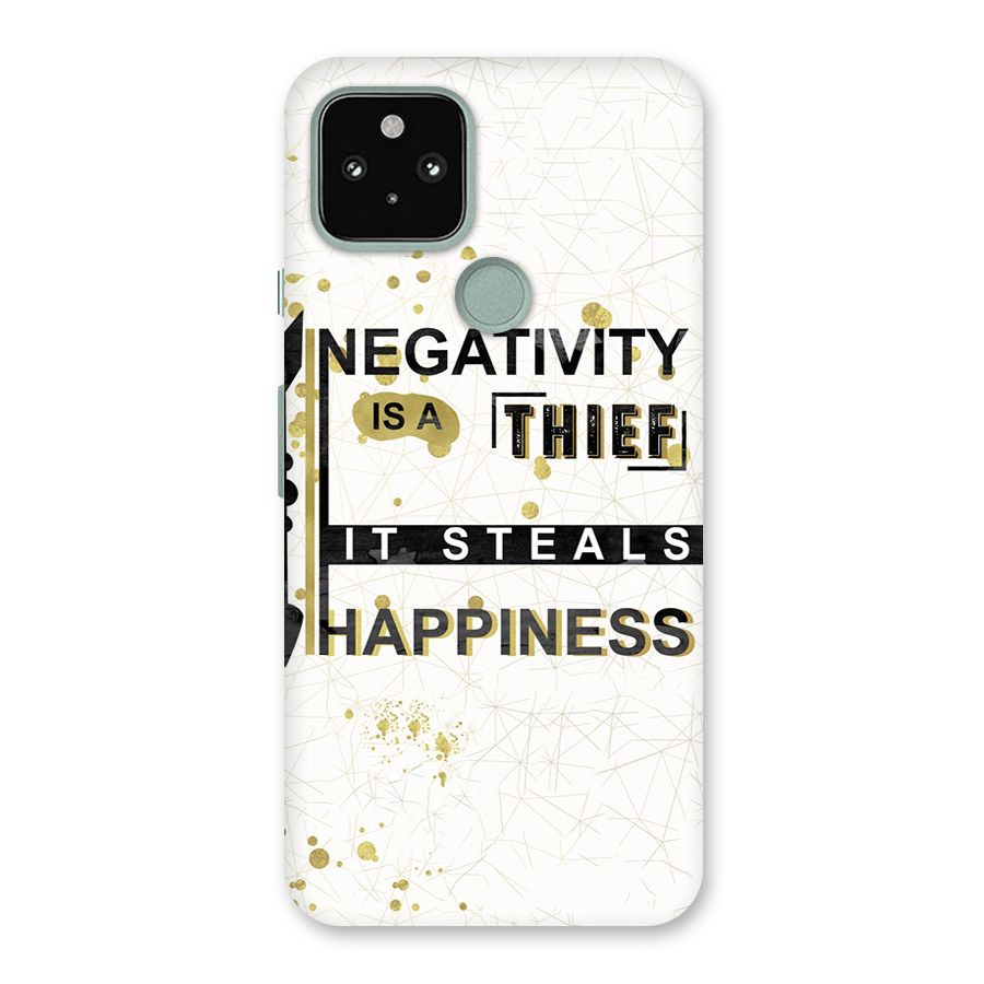 Negativity Thief Back Case for Google Pixel 5