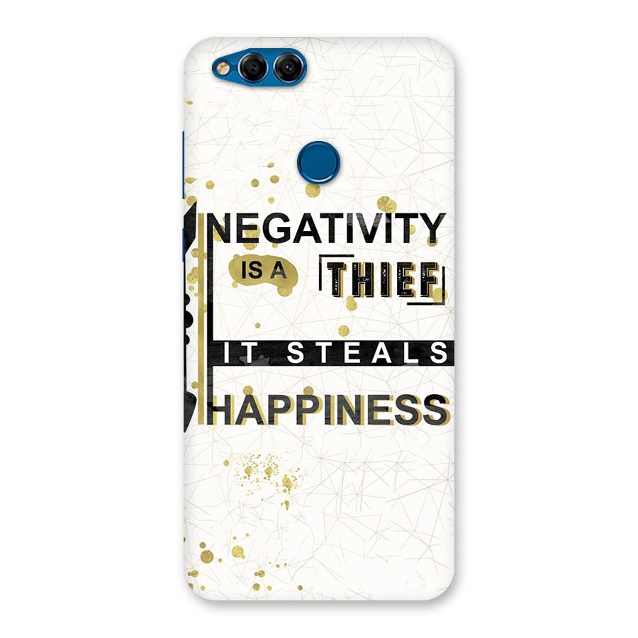 Negativity Thief Back Case for Honor 7X