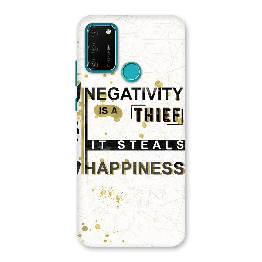 Negativity Thief Back Case for Honor 9A