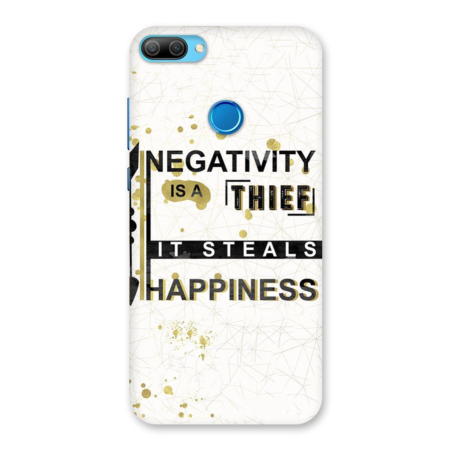Negativity Thief Back Case for Honor 9N