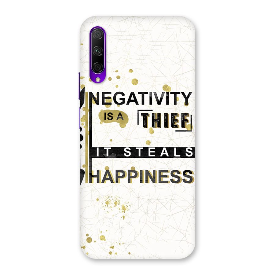 Negativity Thief Back Case for Honor 9X Pro