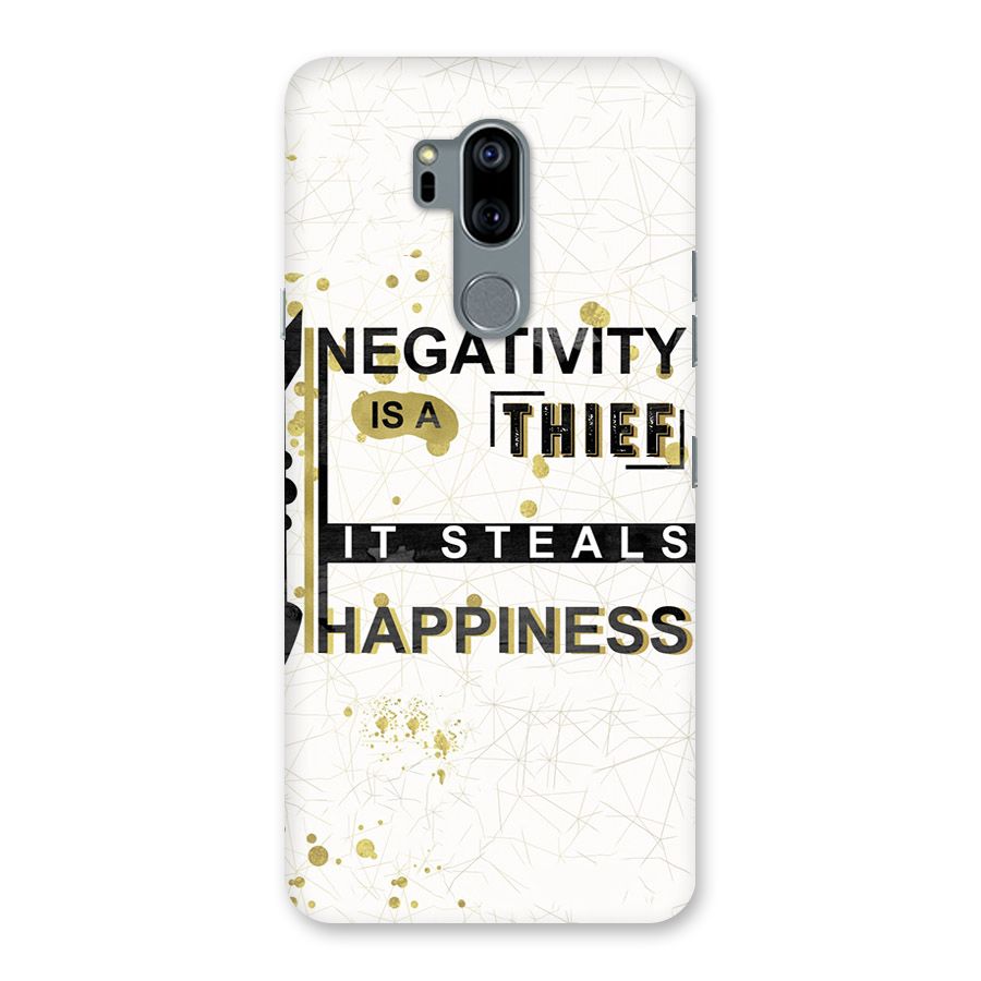 Negativity Thief Back Case for LG G7