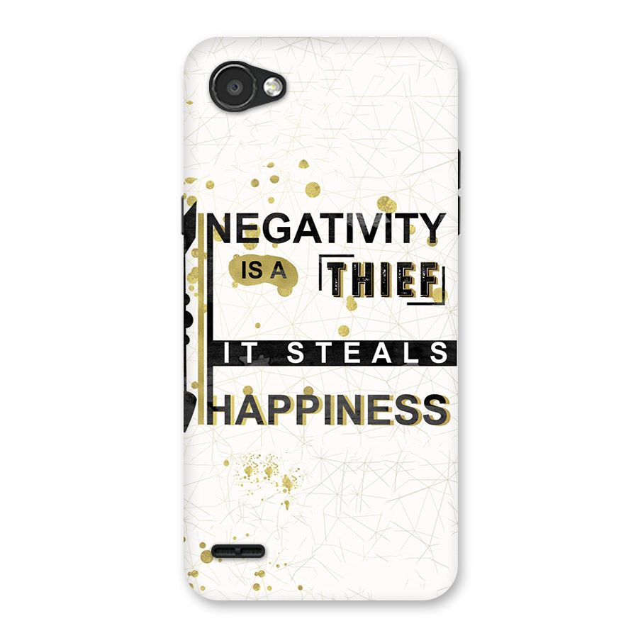 Negativity Thief Back Case for LG Q6