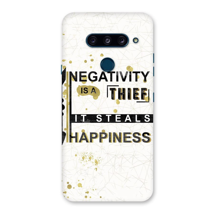 Negativity Thief Back Case for LG  V40 ThinQ