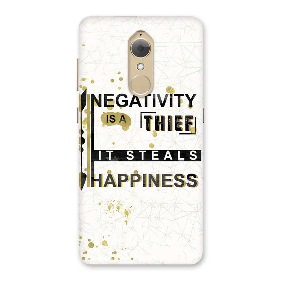Negativity Thief Back Case for Lenovo K8