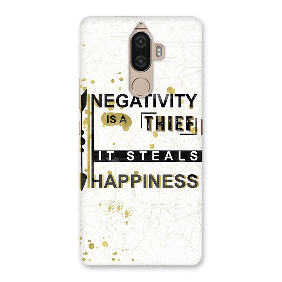 Negativity Thief Back Case for Lenovo K8 Note