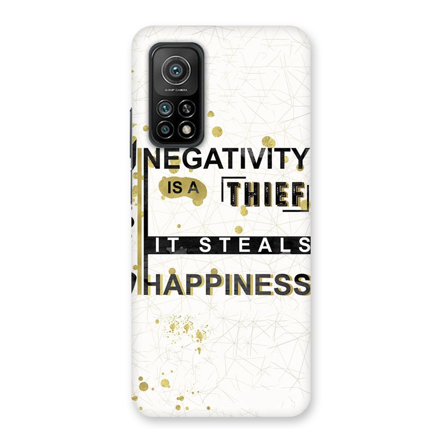 Negativity Thief Back Case for Mi 10T 5G