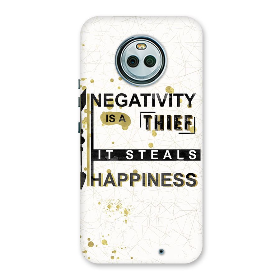 Negativity Thief Back Case for Moto X4