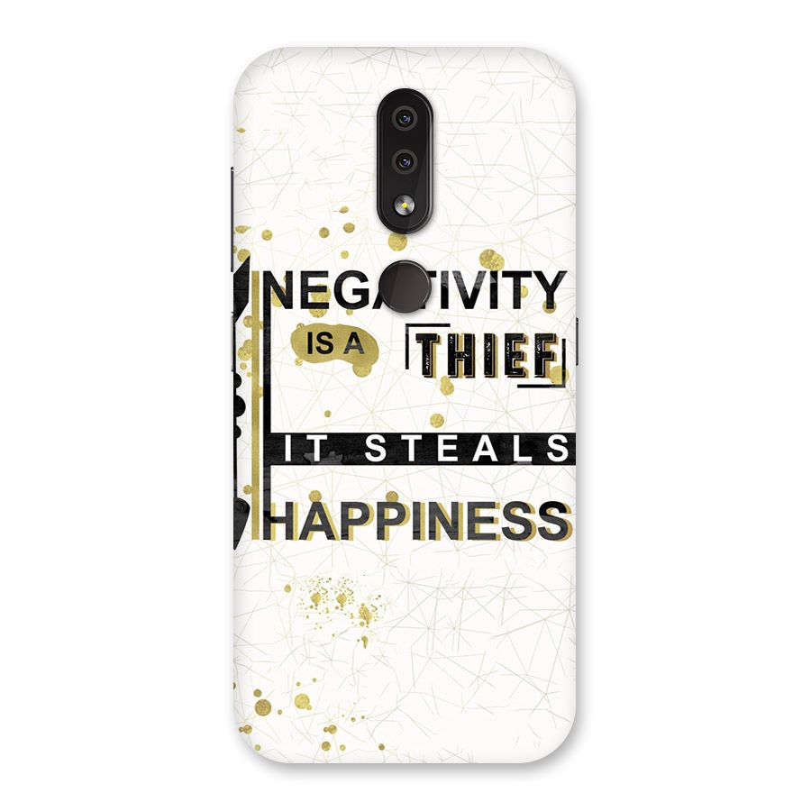 Negativity Thief Back Case for Nokia 4.2