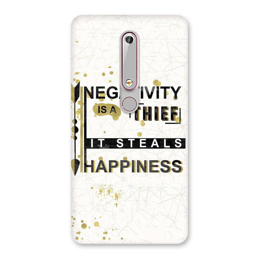 Negativity Thief Back Case for Nokia 6.1