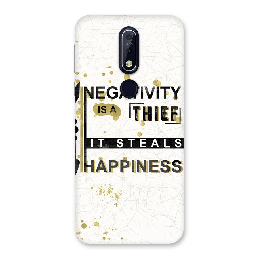 Negativity Thief Back Case for Nokia 7.1