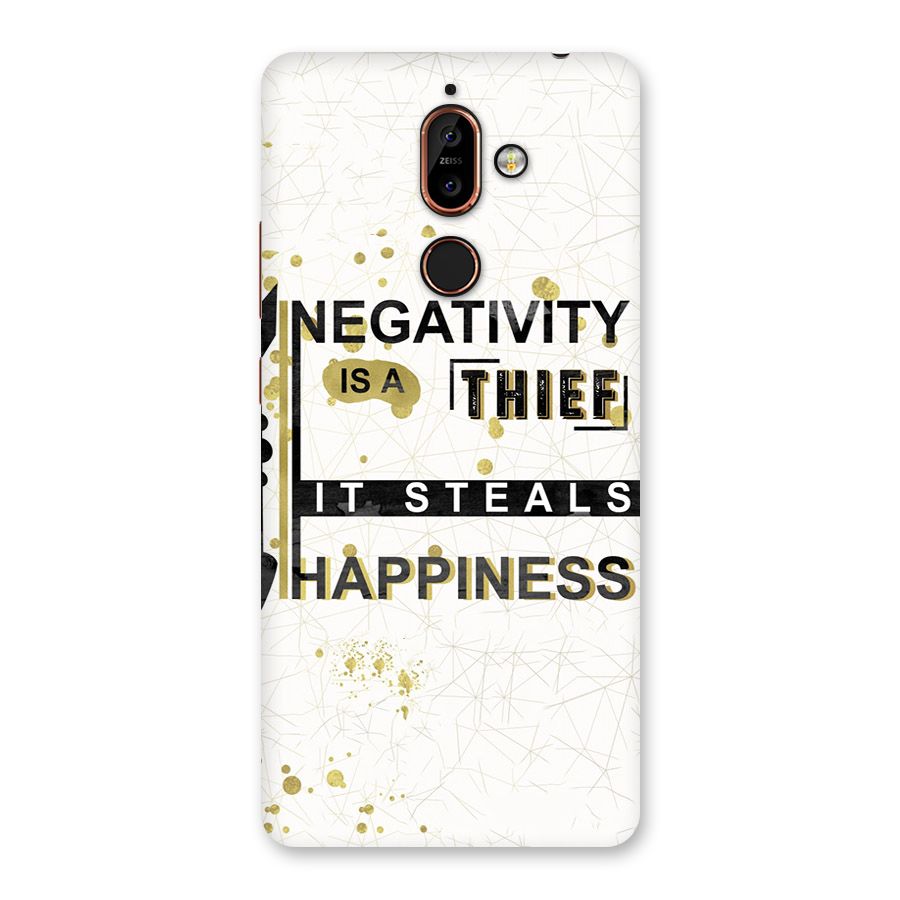 Negativity Thief Back Case for Nokia 7 Plus