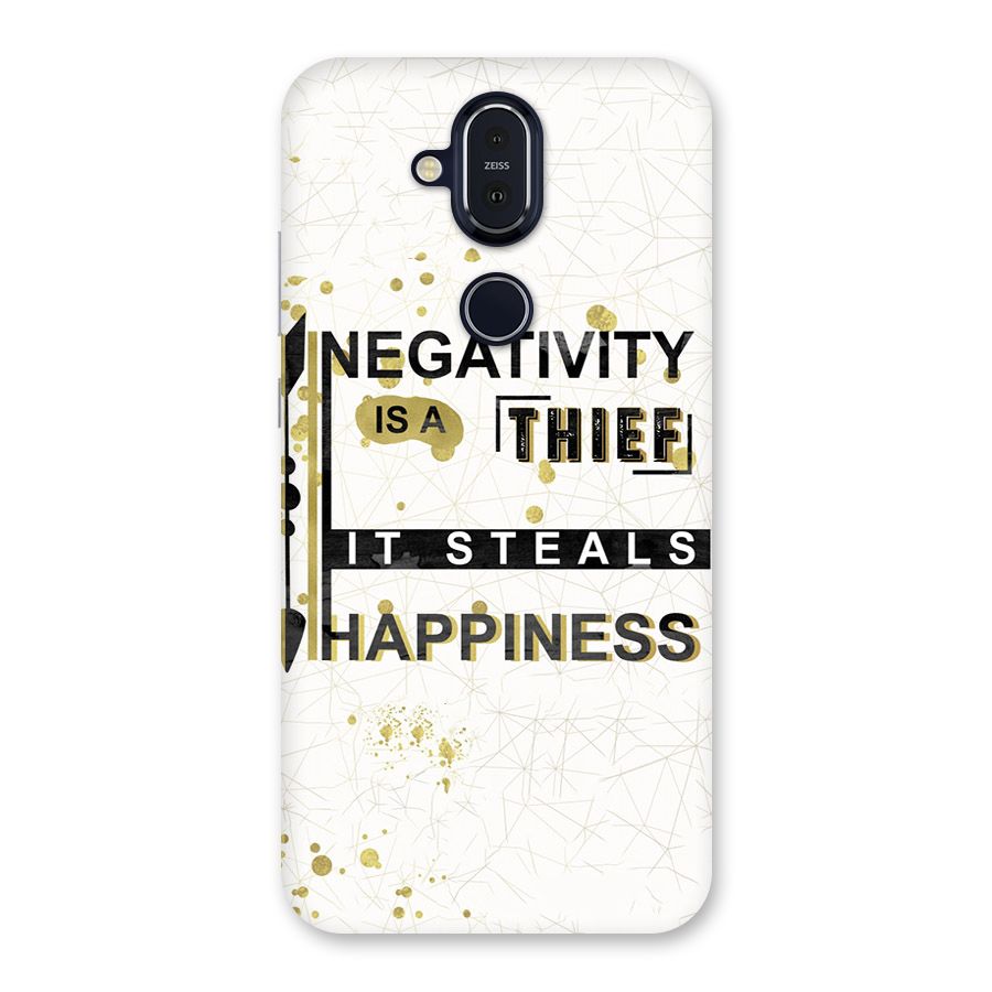 Negativity Thief Back Case for Nokia 8.1