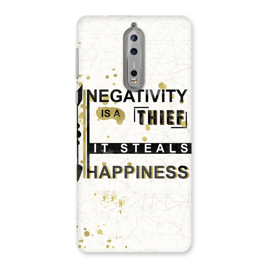 Negativity Thief Back Case for Nokia 8