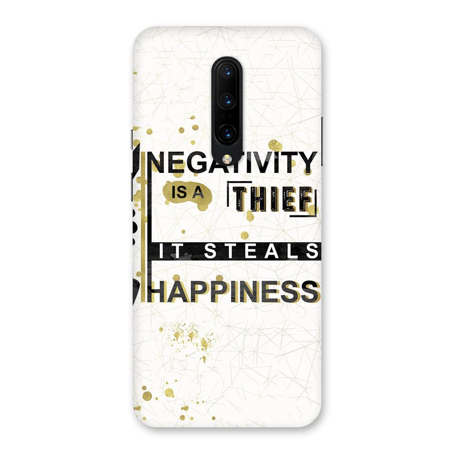 Negativity Thief Back Case for OnePlus 7 Pro
