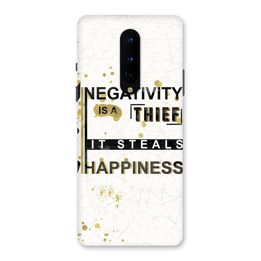 Negativity Thief Back Case for OnePlus 8