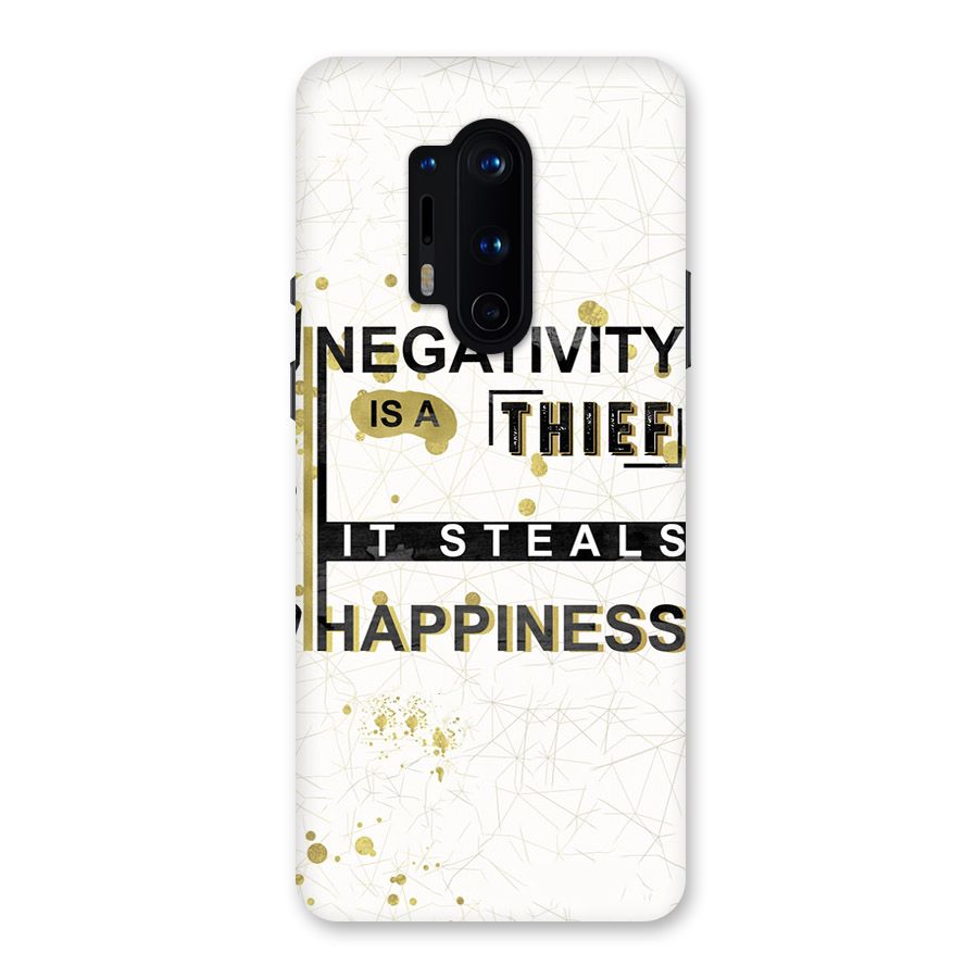 Negativity Thief Back Case for OnePlus 8 Pro