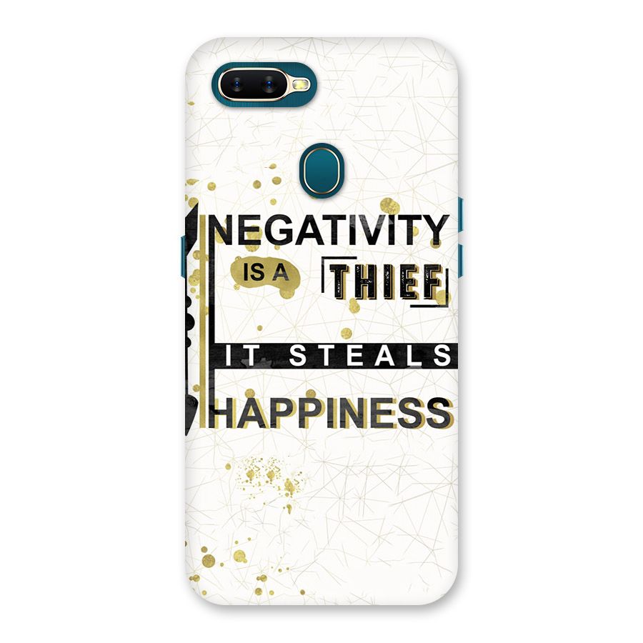 Negativity Thief Back Case for Oppo A11k