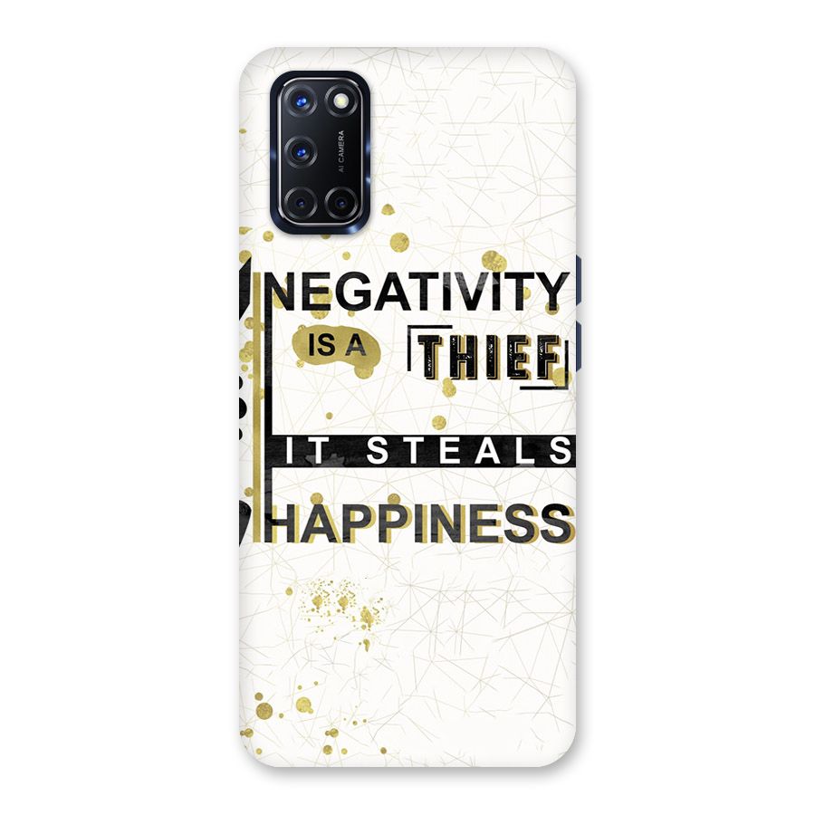 Negativity Thief Back Case for Oppo A52