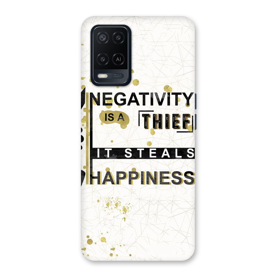 Negativity Thief Back Case for Oppo A54